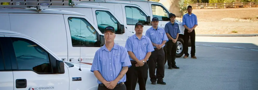 KIC Refrigeration crew ready for Mini Split Repair jobs across El Segundo